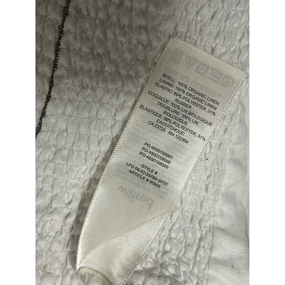 Aritzia Wilfred Vilette linen milkmaid puff sleeve blouse - Picture 6 of 8